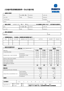 人身意外伤害保险投保单意外伤害保险投保单意外伤害保险投保单