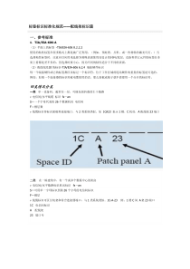 标签标识标准化规范配线架标识篇