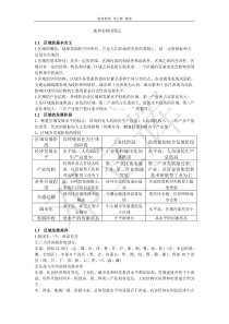 湘教版高中地理必修3知识点总结