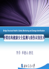 桥梁结构健康监测与损伤识别技术