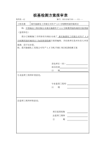 桩基静载声透高应变检测方案