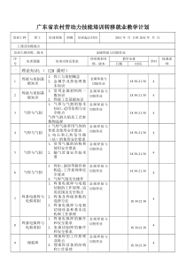 焊工初级教学计划