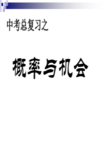 概率复习教学课件(公开课).