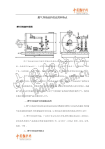 燃气导热油炉的应用和特点