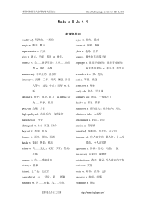 牛津译林版高三英语第一轮复习教案(模块八第四单元)