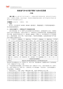 浅谈造气炉水夹套扩大的内在因素