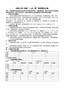 济南大学二季度“一点一策”营销策划方案