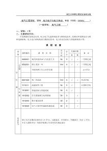 浙江大学博士研究生培养方案