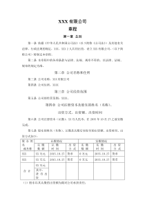 有限公司章程25条