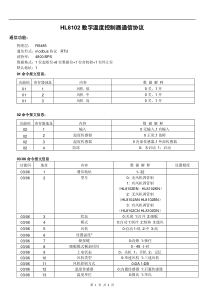 海林HL8102通信协议技术