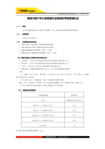 海纳大客户中心招商团队业绩指标考核管理办法