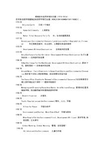 最新历年世界环境日主题及中国环境主题-更新至2019年