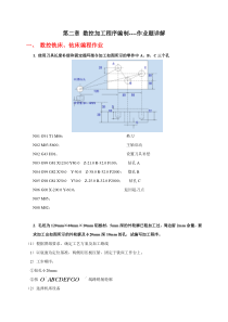 数控加工程序编制