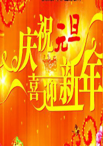 迎新年庆元旦主题班会