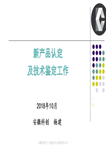 01安徽省新产品技术鉴定及认定