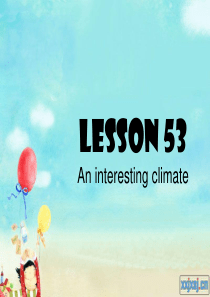 新概念英语第一册lesson53-54