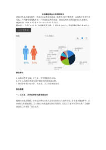 沐浴露品牌知名度调研报告