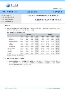 北京银行10年信息