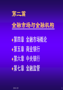 北大光华-张圣平-货币金融4金融市场本科XXXX