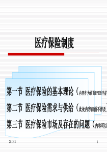 医疗保险制度3