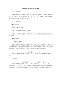 椭圆的简单几何性质第一课时