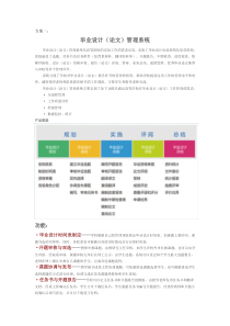 毕业设计文档管理系统方案[文档在线提供]