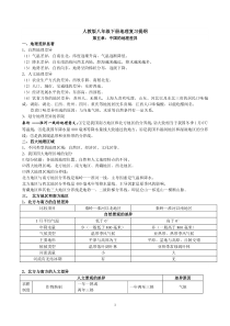 最新人教版八年级下册地理期末总复习