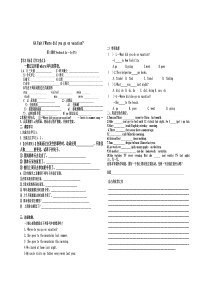 最新人教版八年级英语上第一单元8AUnit1