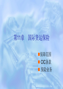 国际货物运输保险(双学位)XXXX