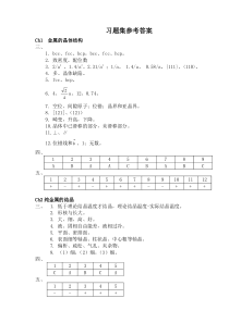 机械工程材料习题集答案-华南理工大学