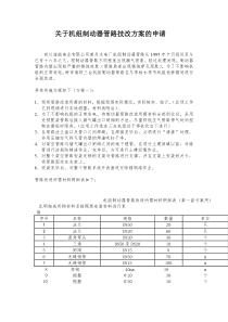 机组制动器管路系统改造方案