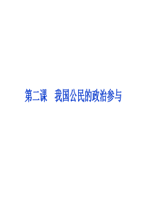 政治生活第一单元第二课第二框民主决策作出最佳选择