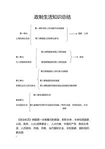 政治生活打印