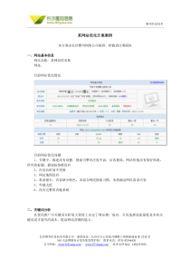 某网站优化方案案例.