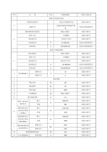 敞开式组合电器技术参数要求