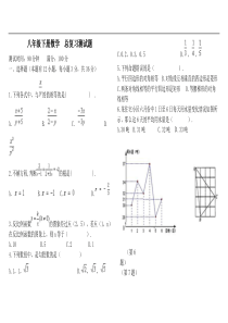 新人教版八年级数学下册期末测试题2