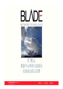 blade--数据中心网络与虚拟化(1)