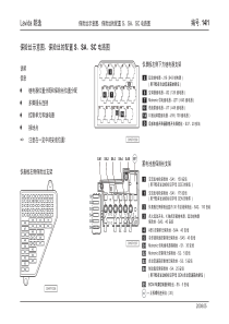 大众朗逸原厂电路图（14_保险丝示意）