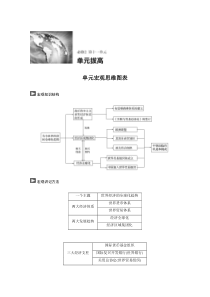 必修2第11单元世界经济的全球化趋势单元拔高