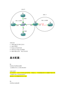 思科路由器ospf实验手册