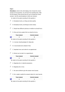 新视野大学英语视听说教程第四册quiz10答案