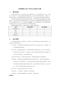 安邦保险公司广州分公司设计方案