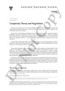 Complexity-Theory-And-Negotiation-(Harvard-Busines