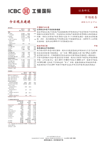 工商银行-今日观点速递-101117