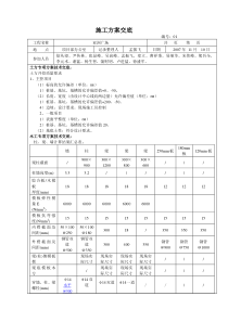 施工方案交底1