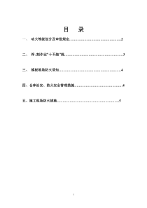 施工现场动火审批方案1