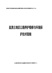 震后交通基础设施重建技术系列指南之十二