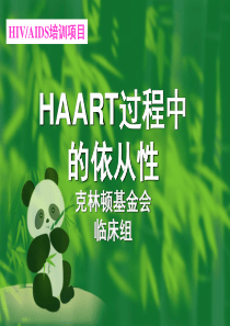 HAART依从性