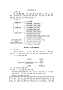 政治生活第四单元