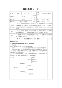 教学能力测试《人体组织学与解剖学》教案二